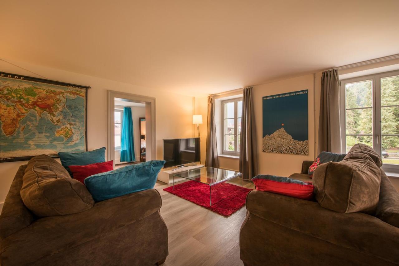 Dependance Penthouse Appartement Interlaken Buitenkant foto